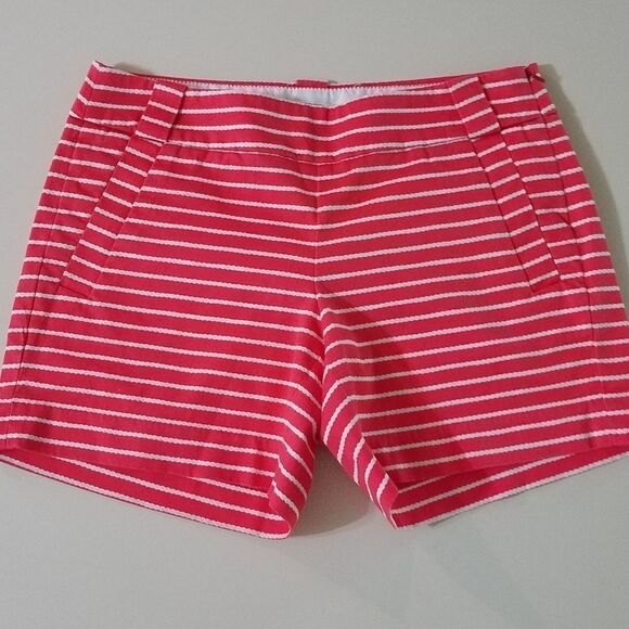 J. Crew Stretch Chino Nautical Striped Shorts - Picture 3 of 11